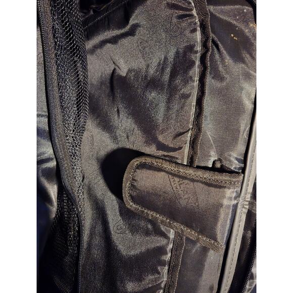 Overland Travel Ware Messenger Laptop Travel Shoulder Bag Red Black Gray Unisex - Picture 5 of 6